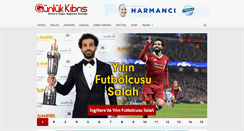 Desktop Screenshot of gunlukkibris.com